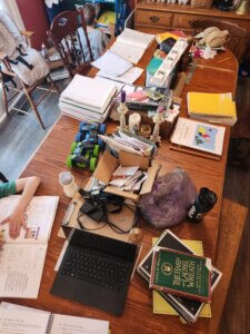 peaceful homeschool planning for Catholic moms