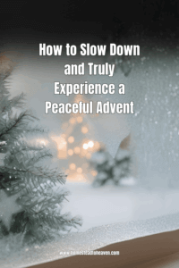 Snowy background with Greenery and lights